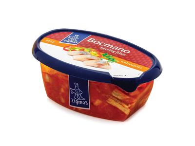 BOCMANO silkių filė ZIGMAS su paprikomis, 300 g