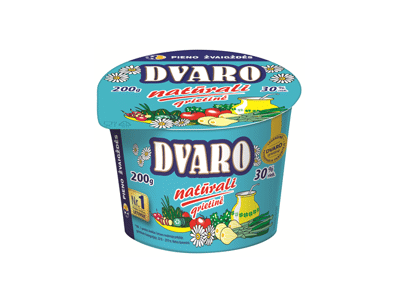 Grietinė DVARO 30% rieb,, 200 g