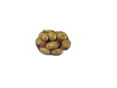 Žaliosios alyvuogės MAESTROS ACEITUNEROS, pagal Andalūzijos skonį, su pip., pap., česn., 800/500 g