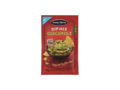 Prieskonių rinkinys padažui SANTA MARIA Guacamole, 15 g,