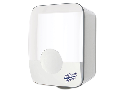 Dozatorius SELPAK Professional  Center Feed, popieriniams rankšluosčiams, baltas, 32x21,1x20,7 cm