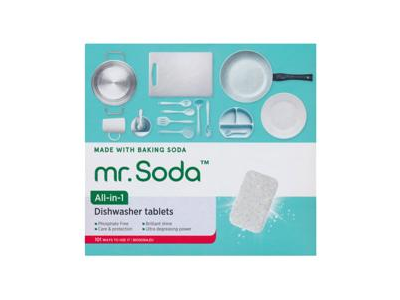 Indaplovės tabletės mr. Soda 30 vnt.