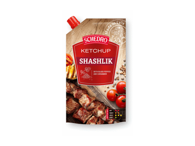 Kečupas SHASLIK SCHEDRO, 250 g, 250 g