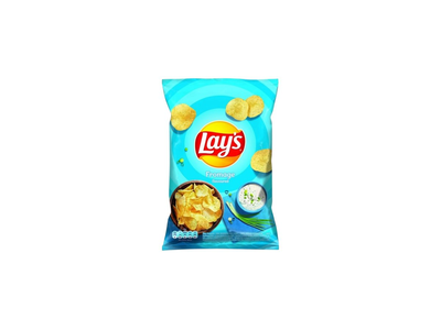 Bulvių traškučiai LAY'S grietinės ir priesk. žol. sk., 130 g