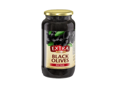 Juodosios alyvuogės be kauliukų EXTRA LINE, 880 g