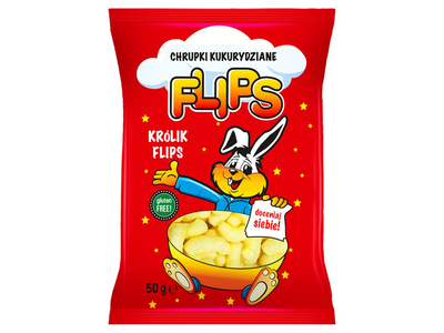 Kukurūzai SYMBIO, Flips, traškūs, 50 g
