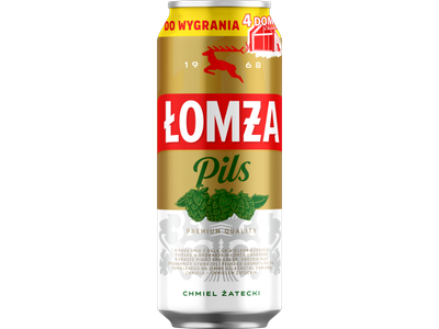 Alus LOMŽA Pils, 6,0%, 0,5l, skardinė