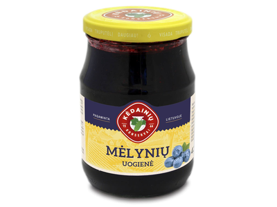 KĖDAINIŲ KONSERVŲ FABRIKO mėlynių uogienė, 430 g