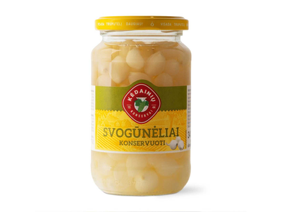 Konservuoti KĖDAINIŲ svogūnėliai, 330g