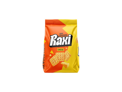 Raxi cheese mini Krekeriai 100 g