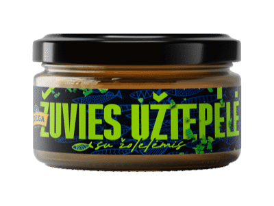 Žuvies užtepėlė su žolelėmis, 180 g