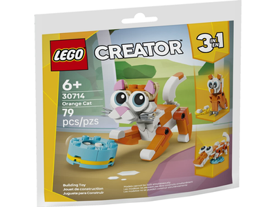Konstruktorius LEGO Oranžinė Katė 30714