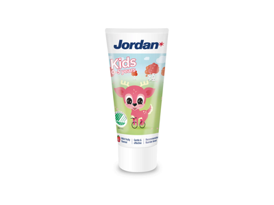 Vaikiška dantų pasta JORDAN vaisių skonio,0-5 metai, 50 ml