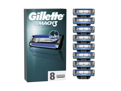 Skustuvo galvutės GILLETTE MACH3, 8vnt.