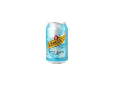 Gazuotas gaivusis gėrimas SCHWEPPES Bitter Lemon, 0,33 l, skardinė D