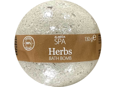 Vonios bomba ALMEDA SPA HERBS, 130 g