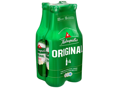 Alus KALNAPILIS ORIGINAL, 5 %, 4*0,5 l