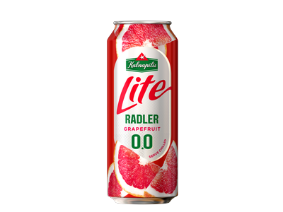 Alus KALNAPILIS Lite, su greipfrutų sultimis, nealkoholinis, 0,5 l