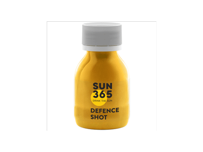 Vaisių sultys su ciberžolėmis SUN 365, 60 ml