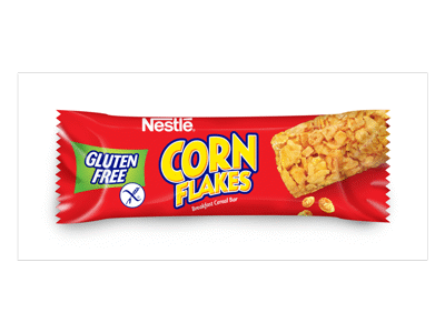Batonėlis NESTLE CORN FLAKES be glitimo, 22 g