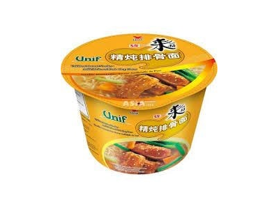 Greitai paruošiami makaronai UNIF, kiaulienos skonio, 110g