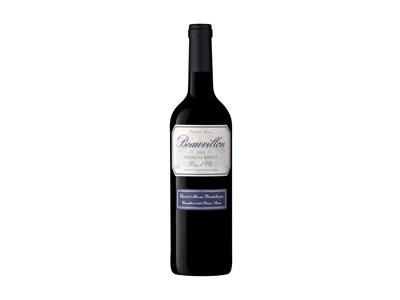 Raudonasis pusiau saldus vynas BEAUVILLON, 750 ml