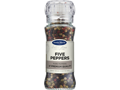 Penkių rūšių pipirų mišinys SANTA MARIA, 60 g