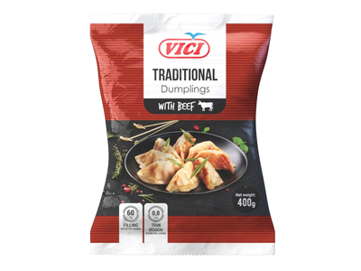 Koldūnai su jautiena VIČI TRADITIONAL, 400 g