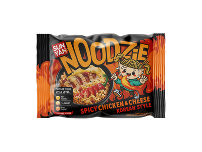 Makaronai NOODZIE CHICKEN & CHEESE, 120 g