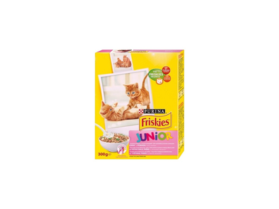 Sausas kačiukų ėdalas FRISKIES JUNIOR, 300 g
