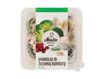 Brokolių ir žiedinių kopūstų salotos, 250 g