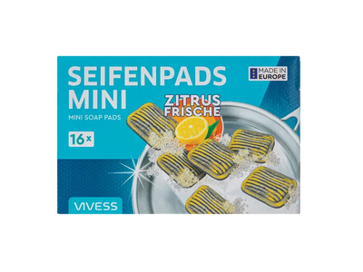 Mažų muilo įklotų VIVESS, 16 vnt.