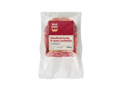 Virtas kiaulių liežuvių ir ausų vyniotinis WELL DONE, a.r.,350g