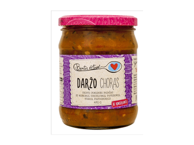Pomidorų padažas BEATOS VIRTUVĖ DARŽO CHORAS, 490 g