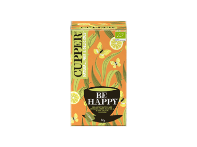 Ekologiška arbata CUPPER BE HAPPY, 40 g