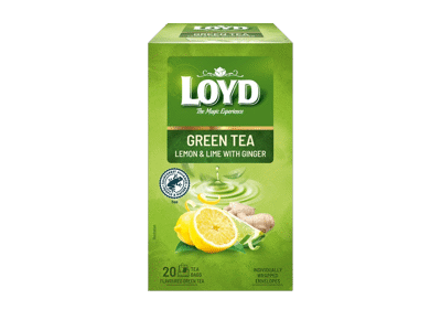 Žalioji arbata LOYD su citrinomis ir žaliosiomis citrinomis, 34 g
