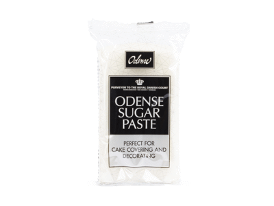 Cukrinė balta dekoravimo masė ODNESE, 250 g