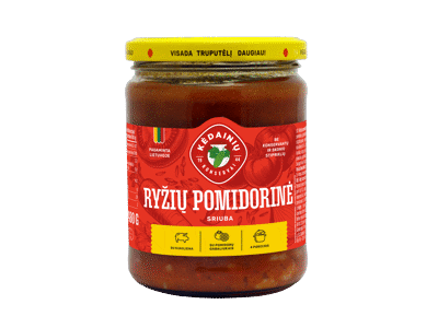 KĖDAINIŲ KONSERVŲ FABRIKO ryžių pomidorinė sriuba, 480 g
