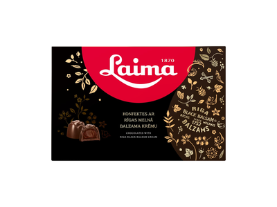 Šokol. saldainiai RIGA BLACK BALSAM, 420g