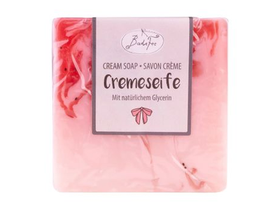 BADEFEE GLYCERINE STRAWBERRY - RHUBARB muilas, 100 g