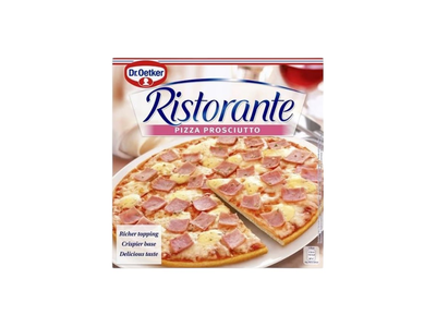❄️ RISTORANTE Prosciutto šaldyta pica, 340 g