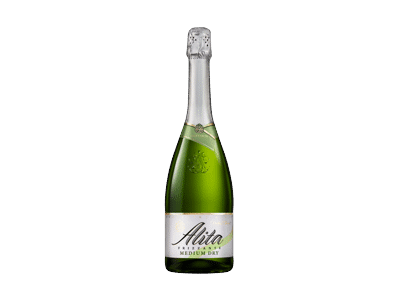 Putojantis baltasis pusiau sausas vynas ALITA FRIZZANTE, 750 ml