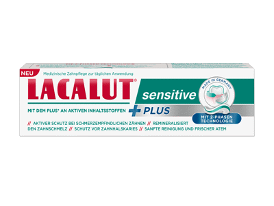 Dantų pasta Lacalut sensitive PLUS