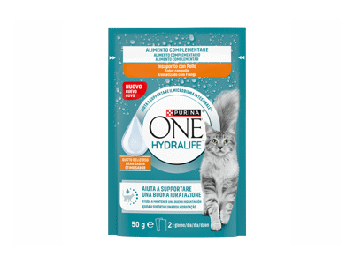ONE HYDRALIFE pašaro papildas suaugusioms katėms vištienos skonio 50 g