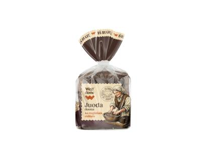 Juoda duona su ruginiais miltais WELL DONE, 300 g