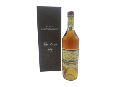 Armanjakas BARON GASTON LEGRAND BAS ARMAGNAC 2004, 700 ml