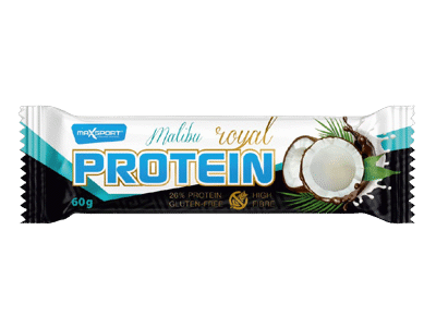 Baltyminis batonėlis MAX SPORT, kokosų skonio, pien.šokolade, 60 g