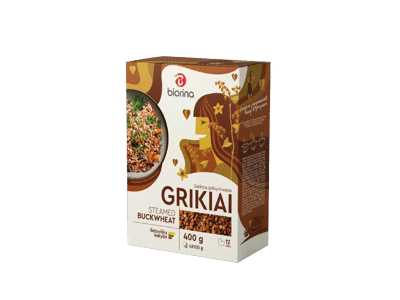Grikių kruopos BIORINA, 400 g