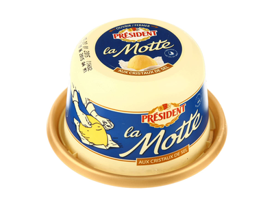 Sviestas PRESIDENT LA MOTTE su jūros druska, 80 % rieb., 250 g