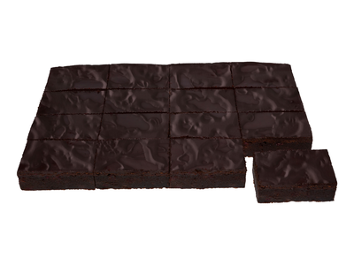 Šaldytas pyragas Brownie, pjaustytas (16x112,5g), 1,8 kg